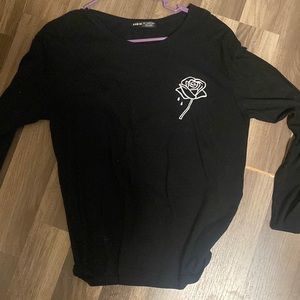 Black shirt from shein